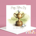 Personalised Father's Day Card-Best Dad By Par